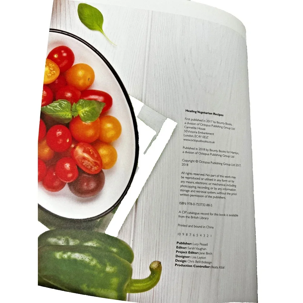 100 Healthy Recipes: Healing Vegetarian Recipes: Del...NEW